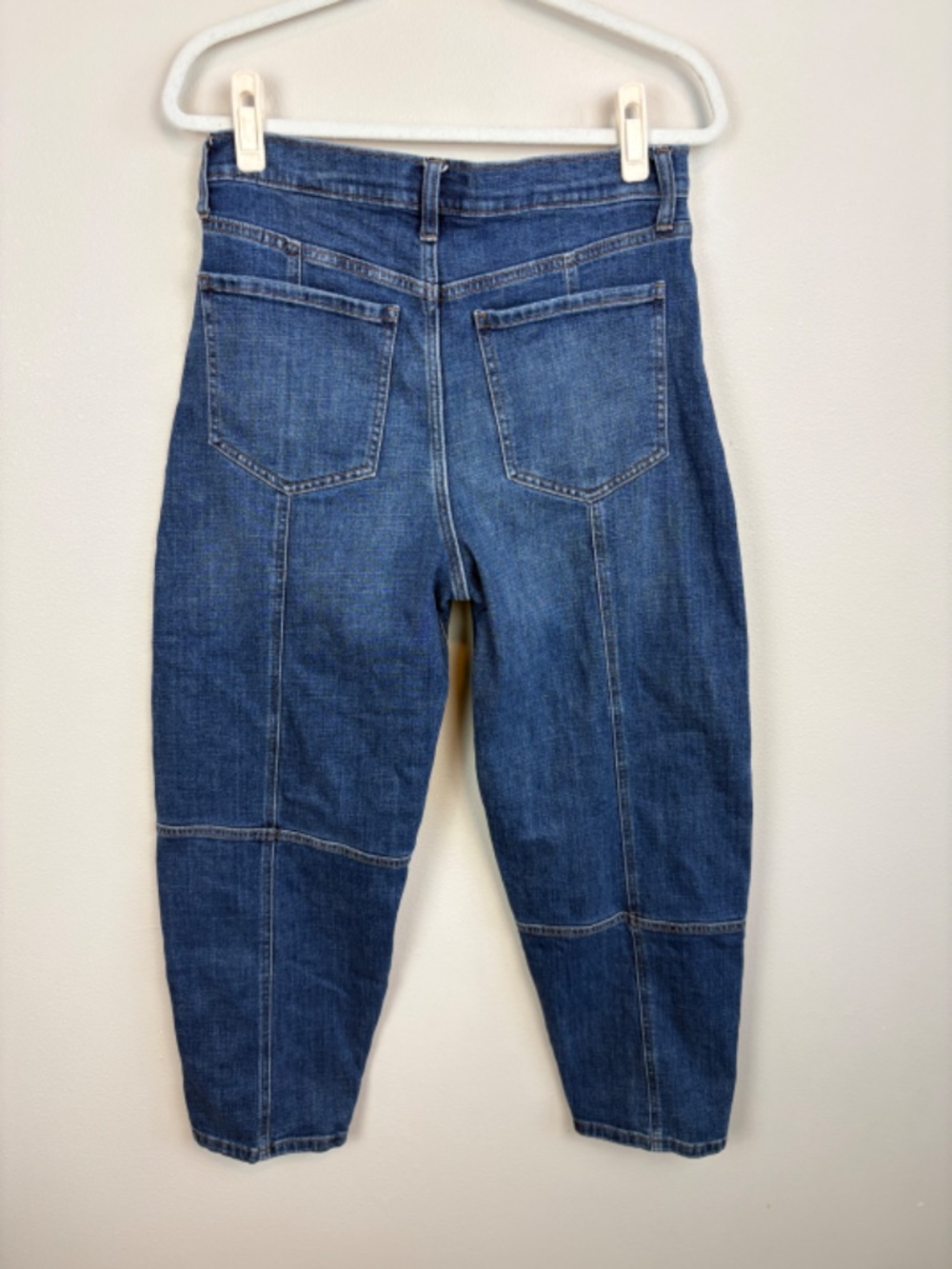 Banana Republic High Rise Utility Barrel Jean - Size 29/8 - Picture 5 of 7